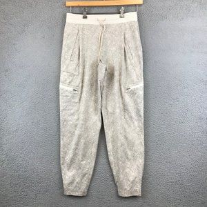Athleta Size 4 Venture Viper Gray Printed Pant Jogger